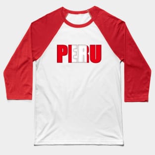 Peru Baseball T-Shirt